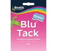 Reusable Adhesive Putty Blu Tack original, Handy Size Multipurpose Sticky Tack, Removable Adhesive Putty, Clean, Safe & Easy to Use Sticky Tack for Home and Office (1, Pink)