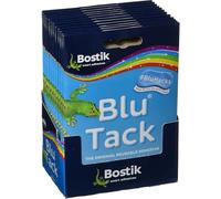 Reusable Adhesive Putty Blu Tack original, Handy Size Multipurpose Sticky Tack, Removable Adhesive Putty, Clean, Safe & Easy to Use Sticky Tack for Home and Office (12, Blue)