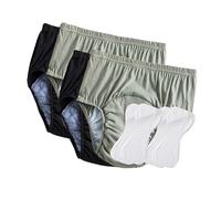 Reusable Adult Nappy Diapers, No Snaps,Cloth Diaper Suitable for Seniors,Disability for Incontinence Noiseless Leak-Protection Underwear Plastic Pants Alternatives