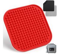 Reusable Air Fryer Liners for Ninja Speedi SF301 Rapid Cooker & Airfryer, Silicone Mat & Fiberglass Grill Liner and Mesh, BPA & PFOA-Free, Heat Resistant, Non-Stick, Dishwasher Safe