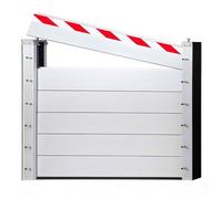 Reusable Aluminum Flood Barrier H 160cm x L 155cm,Baffle Flood Defence Barriers,Heavy Duty Unit Module Design Flood Control Baffle Door,for Basement Entrance Gates Subways
