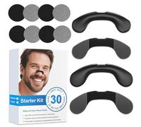 Reusable Amagnetic Nose Strips for Breathing & Snoring, Premium External Nasal Dilators, Upgraded Design Over Traditional Nose Strips, Effective Nasal Congestion Relief Anti Snoring Devices