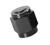 Reusable AN4 AN6 AN8 AN10 AN12 Female Flare Cap Aluminum Adapter for Secure Block Off Applications with Leak Proof Design and Precise Engineering (AN4)
