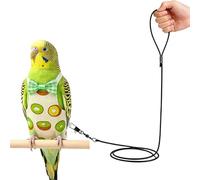 Reusable and Washable Parrot Costume Harness - Avian Training Rope for Canaries, Sparrows, Macaws, Conures, Parakeets and Cockatiels