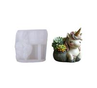 Reusable Animal Planter Silicone Mold for Concrete Cement Resin and Decorative Containers Easy Release Silicone Planter Mold