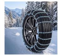Reusable Anti Skid Snow Tire Chains, Quick Installation | Snow Chains for Car, SUV and Pickup,Universal Emergency Tire chains(265/65R17)