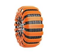 Reusable Anti Snow Chains for Hyundai Santa Fe 2013 2014 2015 2016 2017 2018, Adjustable Tire Strip, Anti-Skid Winter Mud Car Tyres Chain, Emergency Tire Chains for SUV Pickup Trucks