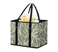Reusable Bags for Groceries - Water Resistant Shopping Bags with Handle,Heavy Duty Organizer Pouch for Beach Days Family Trips Travel