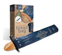 Reusable Baguette Bag|Patented baguette Bread Bag Made From Recycled Plastic Bottles-eco-friendly Large Loaf Bread Bags-classy Reusable Bread Bags For Homemade Bread Large