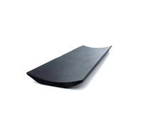 Reusable Bamboo Black Rectangle Sushi Serving Tray Plate 7" x 2.8" - 30 Pieces