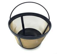 Reusable Basket Coffee Filter Stainless Steel 4 Cups for Mr Coffee Machines with Solid Bottom Enhanced Coffee Extraction and Eco Friendly Design