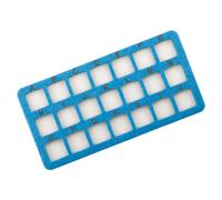 Reusable Bead Organizers Mat with 21 Divisions Felt Beading Board Felt Texture Suitable for Professional Jewelry Makers Bead Crafting Mat