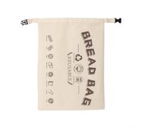 Reusable Beeswax Bread Bag,42x33cm,Large Capacity Breathable Natural Wax