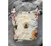 Reusable Beeswax Breads Bag | 2 Pack Organic Sourdough bread bags for homemade bread | Fridge and Freezer friendly Beeswax Lined cotton bag to keep your bread fresh and preserved | 2 XL bread Bags