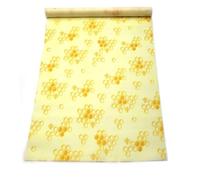 Reusable Beeswax Wrap Roll - 33x100cm Cuttable Organic Beeswax Food Wrap, Plastic-Free, Eco-Friendly Sustainable Food Storage Wrap for Bread, Sandwich, Fruits and Snacks (C)
