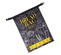 Reusable Beewax Bread Bag With Secure Closure Natural Cotton Lining For Long Time Use Freshing Reusable Bread Bag With Closure