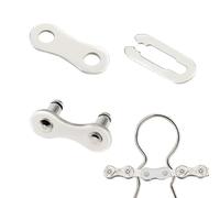 Reusable Bicycle Missing Link - Quick Magic Chain Links Connector, Heavy Duty Bicycle Chain Fastener | Secure Replacement Joining Link for Road Cycling, Mountain Riding, Bikes, Maintenan