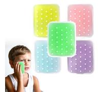 Reusable Boo Boo Ice Packs for Kids - Non-Toxic Cold Compress for Bumps & Injuries, 5-Pack Colorful Kids Ice Packs (BPA-Free, Child-Safe)