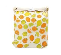 Reusable Bread Bag 43 X 33 Cm Beeswax Coated Cotton Food Preservation Pouch | Eco Friendly Bakery Storage Sack For Artisan Bread, Sourdough, Fruit, Vegetables, Pizza Dough, Kitchen Pantry Organisation