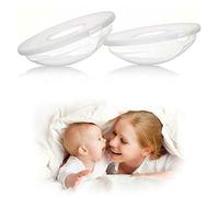 Reusable Breast Milk Collection Shells, 2 PCS Leak-Protection Breast Shells Nursing Cup Silicone Milk Saver for Breastfeeding Save Breastmilk Daily Working Moms