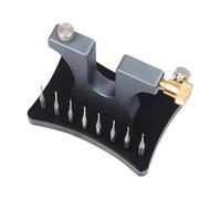 Reusable Broken Screw Extractor Set - Premium Watchmaker Tools | Heavy-Duty Alloy Pin-Punch Extractor, Mini Hardware Remover Bench Block for Precision Electronics, Eyeglasses, Jewelry Repair