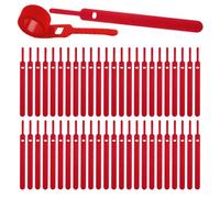 Reusable Cable Ties for Home Workplace |.Adjustable Cable Ties for Computer Cables, Eco-Friendly Cable Management Tools for Electronics and Gadgets, Pack of 50 Cable Ties, Multipurpose
