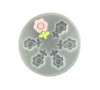 Reusable Cake Decorating Tool 4 Floral Silicone for Candy Making and Flower Designs Flexible Fondant