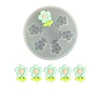 Reusable Cake Decorating Tool 4 Floral Silicone for Candy Making and Flower Designs Food Grade Baking Tool