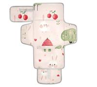 Reusable Changing pad Baby with Tissue Pocket Travel Changing pad for Baby for Moms, Dads
