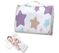 Reusable Changing pad Covers with Tissue Pocket Lovely Colorful Stars Waterproof Changing pad with Built-in Pillow cambiadores de pa?ales para Bebes