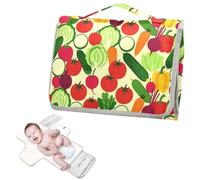 Reusable Changing pad for Baby with Tissue Pocket Vegetarian Veggie Lover Changing Pads for Table Newborns Girl & Boy cambiadores de pa ales para Bebes