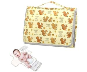 Reusable Changing pad with Tissue Pocket Squirrel Lives Matter Squirrel Lovers Changing Pads for Table for Moms Dads cambiadores de pa ales para Bebes