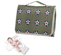 Reusable Changing Pads for Baby with Tissue Pocket Air Corps Ww1 Ww2 Aircraft Roundel Travel Changing pad for Baby Moms Dads cambiador de pa ales para Bebes