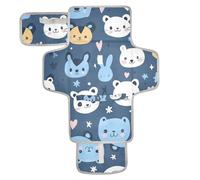 Reusable Changing Pads for Baby with Tissue Pocket Baby Diaper Changing pad for Moms, Dads