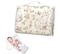 Reusable Changing Pads with Tissue Pocket Beauty Selkirk Rex Cats Beige Diaper Changing pad Portable for Moms, Dads cambiadores de pa?ales para Bebes