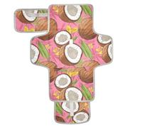 Reusable Changing Table Pads with Tissue Pocket Travel Changing pad for Baby for Moms, Dads Summer Coconuts