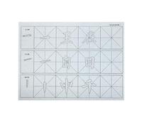 Reusable Chinese Calligraphy Water Writing Paper Chinese Calligraphy Copy Book Grid Water Writing Cloth Paper Practice Cloth