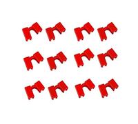 Reusable Chopstick Helper Chopstick Helper 12X Reusable Chopstick Exercise Helper Colorful Interchangeable Chopstick Exercise Tools for Chopstick Exercise (Red, One Size)