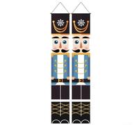 Reusable Christmas Banner Easy to Hang Polyester Decoration for Creating a Joyful Holiday Environment Indoors or Outdoors