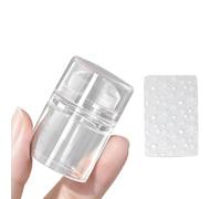 Reusable Clear Nails Art Stamping with Visible Alignment Systems for Manicures Multiple Design Nail Stamp
