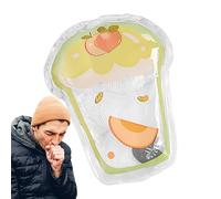 Reusable Click Instant Heat Packs - Hot Packs Hand Warmers, Portable Activated Energy Pads for Winter Sports | Camping Accessories Cute Cartoon Pouch Gel Heating Cold Protection