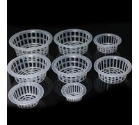 Reusable Cloning Basket for Soilless Cultivation of Tomatoes Peppers Lettuce and Basil in Controlled Lighting (A0 10pcs)