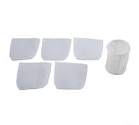 Reusable Cloth Filter for Makita BCL180W, XLC02, LC01 | Fits XLC02, LC01, BCL180W; Reusable Cloth Design; Easy To Clean; Includes 1 Pre-filter And 5 Main Filters; Maintains Suction