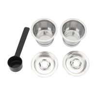 Reusable Coffee 304 Stainless Steel, Easy to Clean Coffee Capsule for Coffee Maker - Durable Food Grade Material, Dense Mesh Filter, Leakproof Design