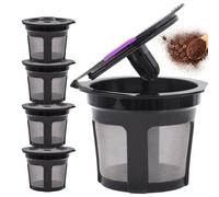 Reusable Coffee Bowls, Durable Coffie Filter Baskets, Coiffiee Cups, CoIFFEE Carriage Filter for Brewing Fresh Coffee, Reducing Waste and Dailly Home