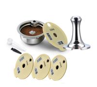 Reusable Coffee Capsule Pods for BOSCH-s Machine Tassimo Happy Vivy Stainless Steel Refillable Coffee Maker Filter 180ML/220ML Plastic 200ML
