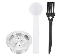Reusable Coffee Capsule Spoon Brush Kit Refillable Capsules Coffee Capsule Coffee Machine Accessory for LAVAZZA MIO Coffee Machine
