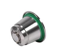 Reusable Coffee Capsule Stainless Steel Capsules refillable Coffee Pod with Spoon Compatible for Machine