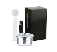 Reusable Coffee Capsule, Stainless Steel Filter Cup, Compatible with AAA 3A C225 Q, EP MINI -, Durable 18/8 Steel, Smooth Coffee Taste