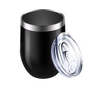 Reusable Coffee Cup, Insulated Travel Mug Vacuum Stainless Steel with Spill Proof Lid, Great for Hot & Cold Drinks - Coffee, Tea, Milk and Wine,12oz/340ml